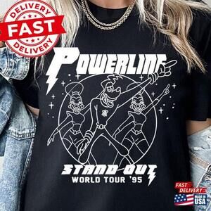 Disney A Goofy Movie Powerline World Tour95 Retro Shirt